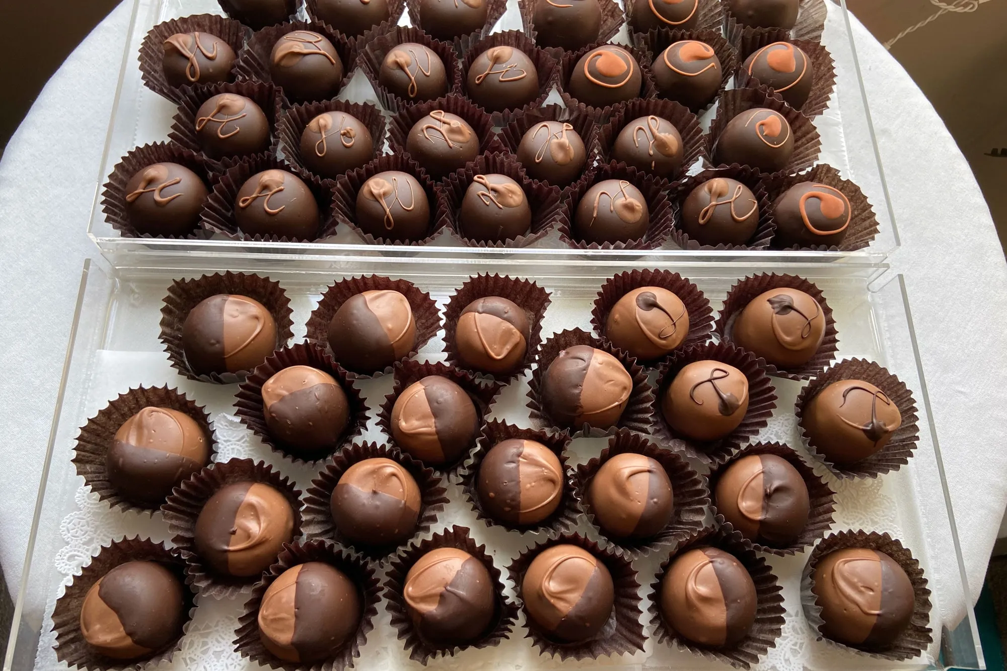 chocolate truffles